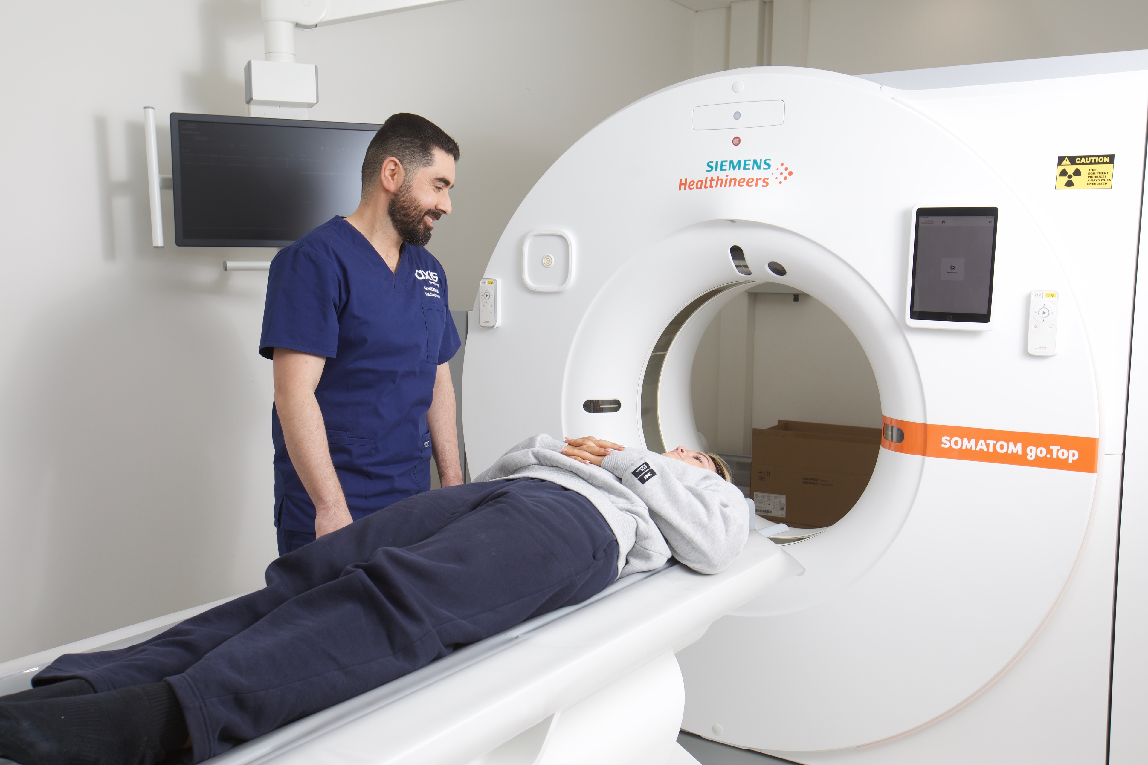 CT scan procedure