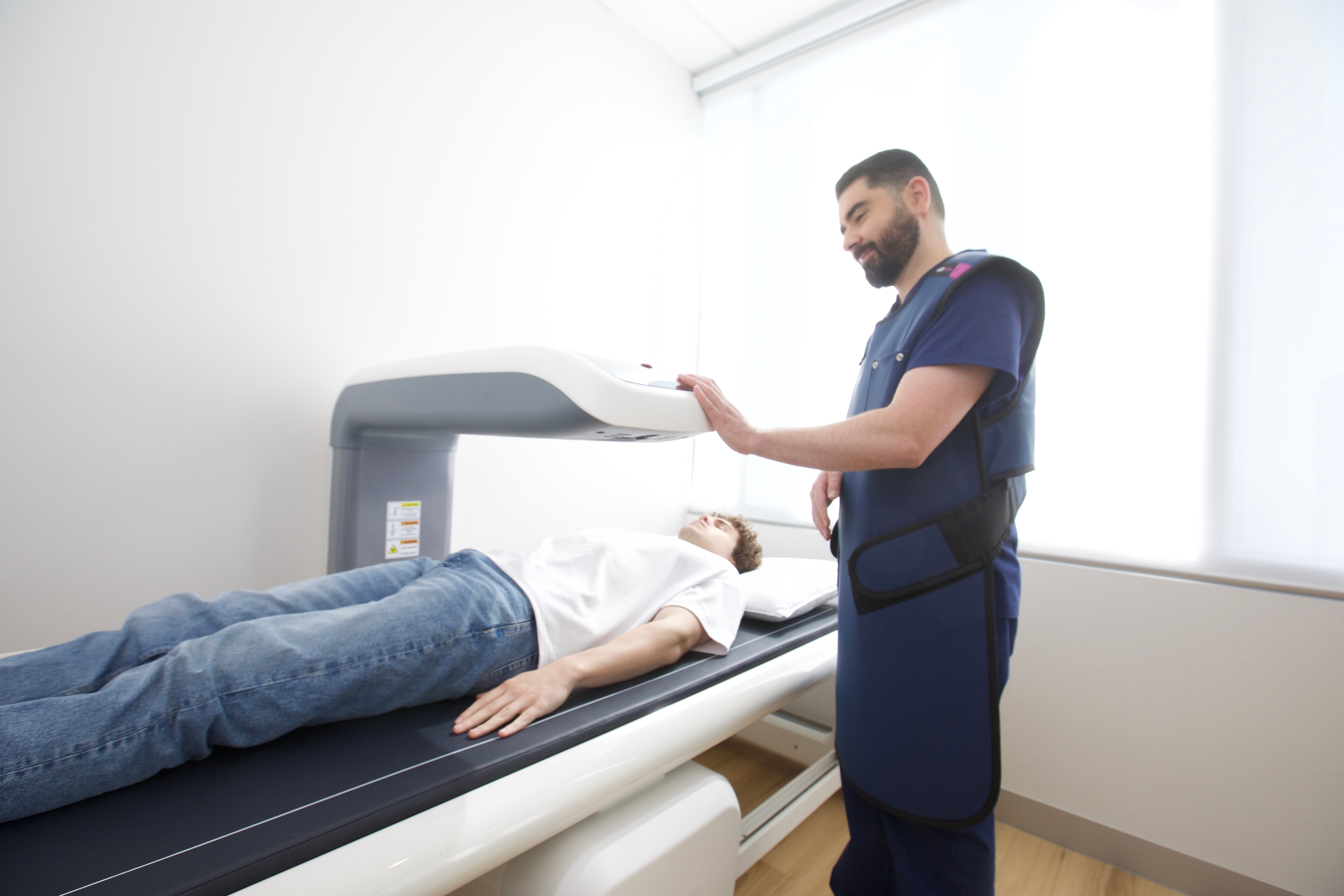DEXA scan procedure