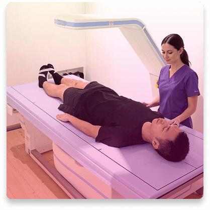 DEXA scan procedure
