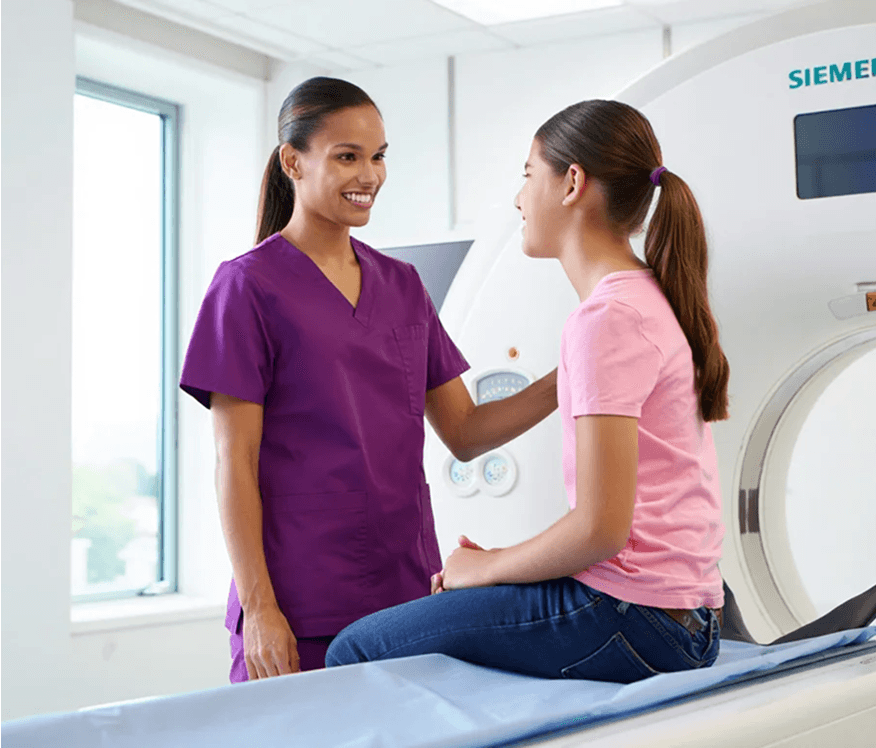 CT scan procedure