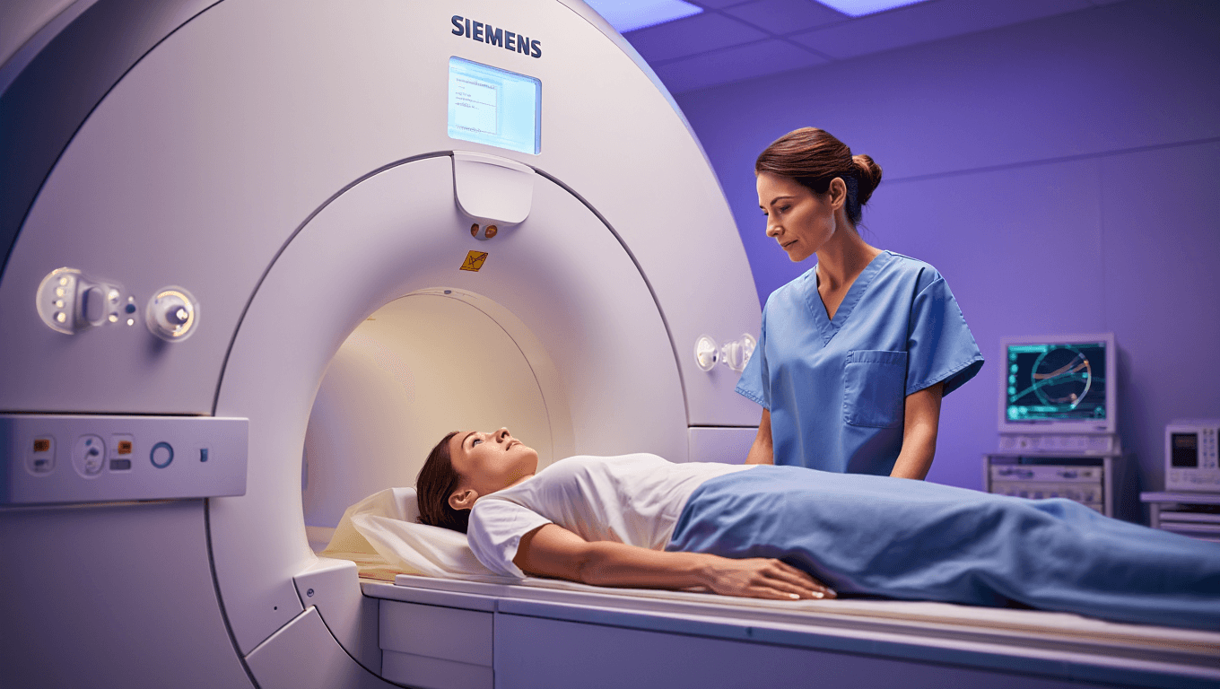 CT lung cancer screening procedure